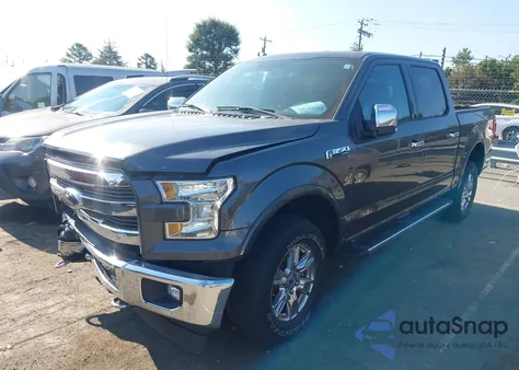 2017 Ford F150 Lariat from USA, damaged, VIN 1FTEW1EF5HFA81352